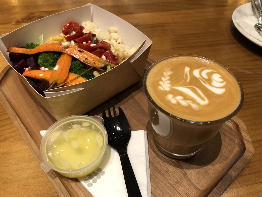 Salad and a Coffee