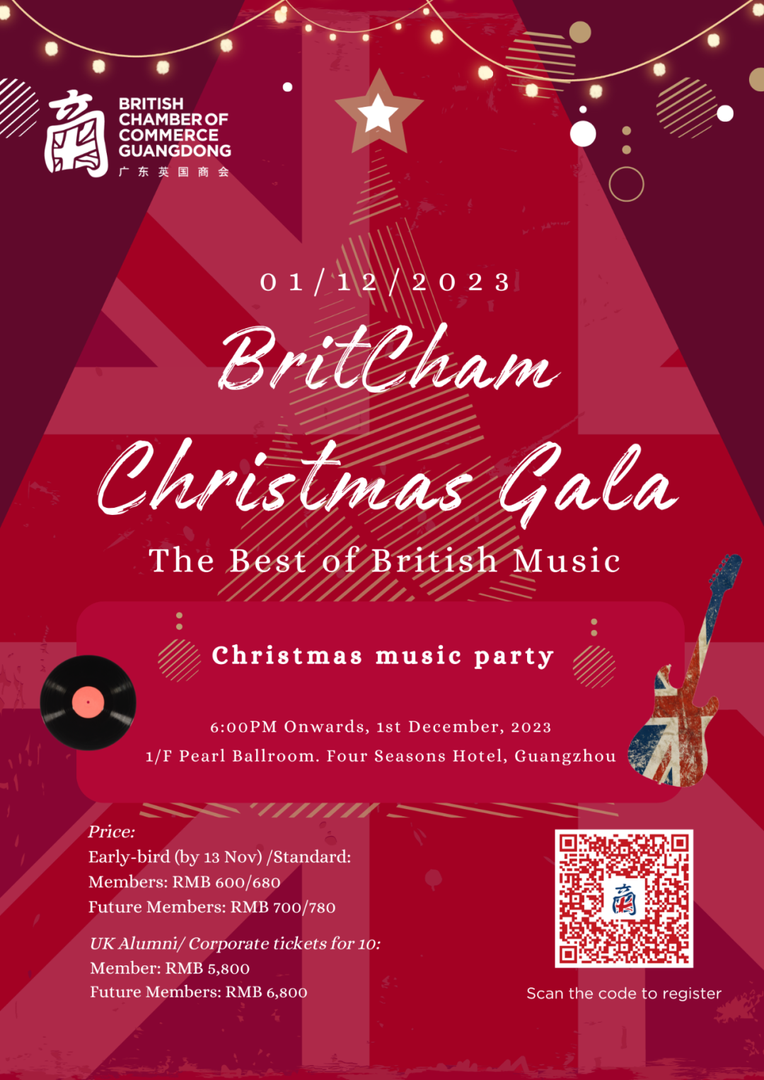 Featured image for “Christmas Gala 2023: The Best of British Music Tickets on sale!”