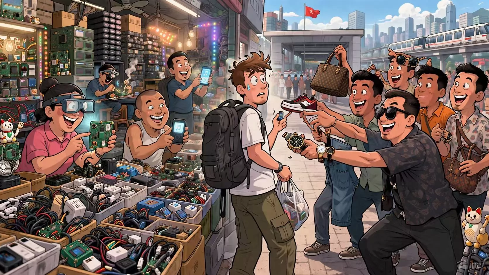 Featured image for “Huaqiangbei & Luohu: The Chaotic Unpolished Years”