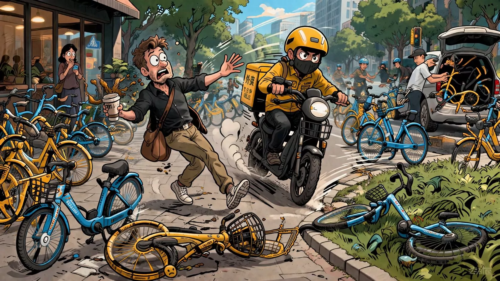 Featured image for “Coffee, Chaos & Close Calls: My Shekou Sidewalk Survival Story”